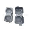 Molde de Silicona para Bolas de Hielo en Stock de Fábrica, Charola para Hielo de Grado Alimenticio, Molde Doble para Bolas de Hielo Grande de 6 cm para Uso Doméstico para Whisky