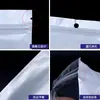 10,5*15cm Saco Ziplock Filme Perolado Saco Osso Yin Yang Saco Plástico Transparente Selado Saco para Embalagem de Cabo de Dados Atacado