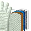 Luvas de Forno Isoladas Espessadas de Silicone para Cozinha Forno Assar Resistentes a Altas Temperaturas Antiderrapantes Anti-Calor Micro-ondas Assar