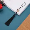 Danza del león, tendencia nacional, borla estilo Suzhou, poliéster con cuentas, estilo chino antiguo, marcapáginas Hanfu, bolsita, accesorios DIY para bolsos y cajas, venta directa
