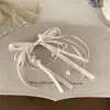 Pinza para el Cabello de Cinta de Lirios del Valle de Gama Alta, Pinza de Pato Dulce con Lazo, Pinza Lateral Estilo Hada, Pasador Suave Accesorio para el Cabello