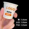 Copo de Papel Descartável Personalizado 250ml Espessado Publicitário Escritório Promocional Copo de Papel Descartável Logotipo Personalizado Comercial