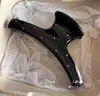 Nuevo Modelo 2025 Diseño Sencillo Pinza para el Cabello de Tiburón con Forma de Ola para la Parte Trasera de la Cabeza, Pinza Grande de Gama Alta para Mujeres