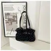 2026 Verano Nuevo Estilo Coreano Estrella Plisada Bolso de un solo hombro Bolso cruzado para mujer Cuero suave de moda Simple Bolso de mano para ir al trabajo