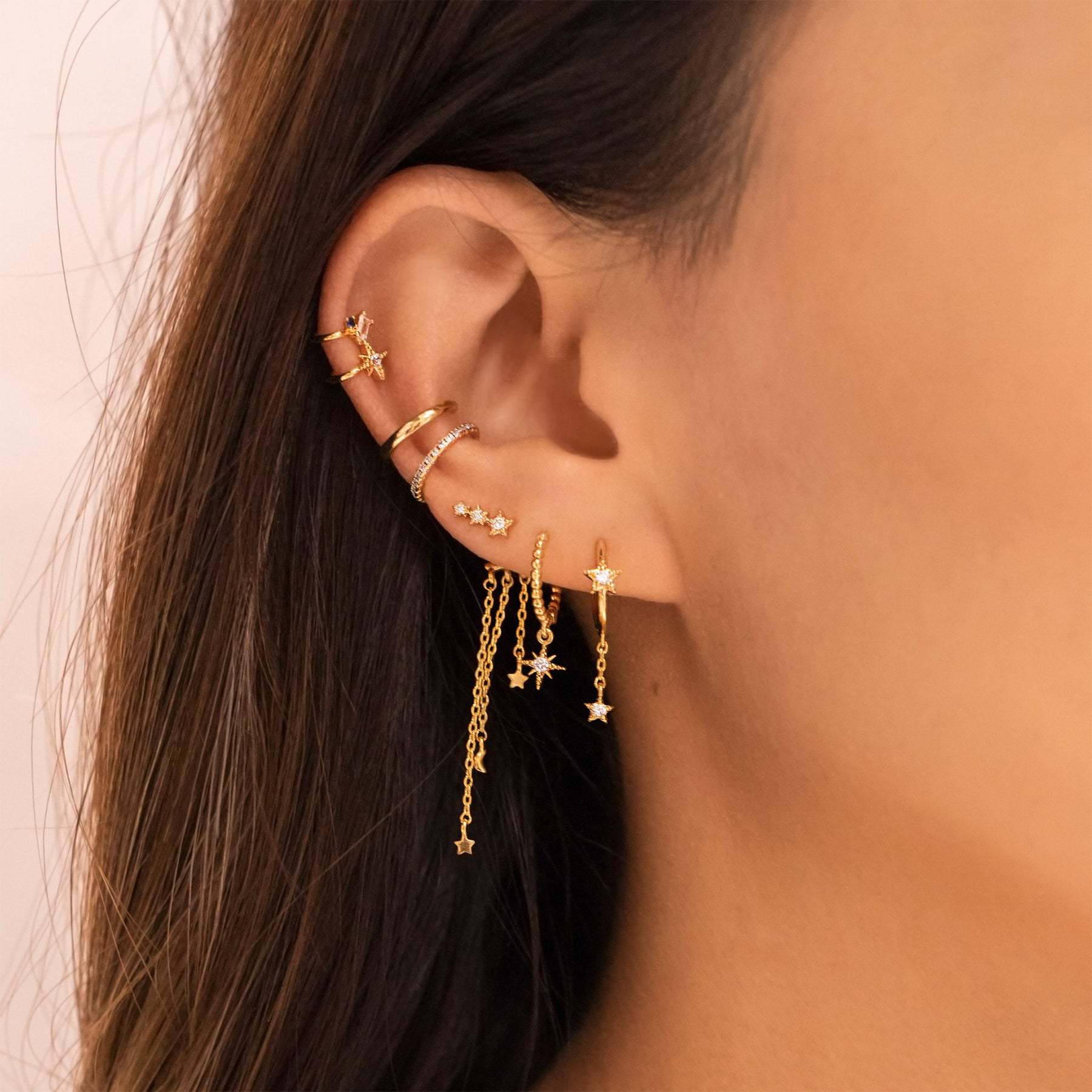 Meteor Shower Dangle Earrings 