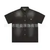 2026 Marca de Moda Estilo Coreano Nicho Retro Camisa de Mezclilla Lavada de Manga Corta para Hombre Verano Nuevo Holgado Casual