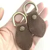 Accesorios Pequeños para Modificación de Bolsos: Bucles Laterales de Cuero, Anillos Colgantes de Cuero con Forma de Hoja, Herrajes para Bolsos