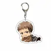 Llavero Colgante de Acrílico Periférico de Animación Venta al por Mayor Fabricante de Attack on Titan Joyería Creativa Regalos