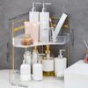 Rack de Canto para Banheiro para Armazenamento Doméstico de Comésticos, Produtos para Cuidados com a Pele, Perfume, Batom, Suporte de Mesa, Mesa, Cozinha