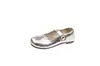 Sapatos femininos rasos de bico redondo e bico dividido em material sintético, novidade de verão 2026 estilo francês com sola macia, sapatos de balé Mary Jane