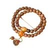 Pulsera Perfecta de 20 mm de Madera de Águila y Hormiga Estilo Antiguo Pulsera de Cuentas de Ábaco Estilo Chino Juguete Cultural Cuentas de Oración Budistas
