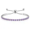 Pulseira ajustável feita à mão, best-seller transfronteiriça, pulseira com cordão ajustável e detalhes em diamante estilo ins para mulheres, atacado de joias femininas