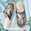 Zapatillas de Algodón con Estampado de Elfos para Mujer de Venta Caliente Transfronteriza para Otoño e Invierno Parejas Pod Transfronterizo Jit Dropshipping
