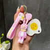 Coleção de pingentes de chaveiro de desenho animado IP genuíno Liquidação estrela lua coelho menina pingente de bolsa mercadoria de barraca fonte