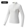Moletom de Lã Antibacteriano 7A com Meio Zíper e Gola Alta para Homens no Outono e Inverno, Aquecimento Infravermelho Distante, Camiseta Elástica Casual Esportiva de Secagem Rápida