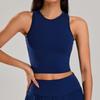 Nuevo Sujetador Deportivo de Yoga de Alta Resistencia para Mujer con Espalda Hermosa Ajustado Sensación Desnuda Transfronterizo Top Deportivo para Exterior Ropa de Yoga