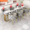 Escritorio y silla para uñas de lujo ligero, juego de estilo japonés para dos personas, escritorio plegable económico para uñas y silla, juego