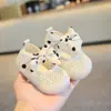 Zapatos de Piel Suave para Bebé Niña Zapatos para Bebé y Niño Pequeño Sandalias de Verano con Nudo de Lazo de Punta Cerrada Zapatos Estilo Coreano Princesa para Niñas
