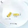 Accesorios DIY con los Diseños del Personaje '', Flor de Loto, Moneda y Tubo Curvo; Arena Dorada, Cobre Through-Hole, Chapado en Oro, Juego de Accesorios de Cadena para Joyería Estilo Chino