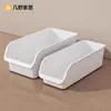 Caja de Almacenamiento para Ollas y Espátulas, Cesta de Almacenamiento Inclinada para Escritorio, Caja Organizadora Estrecha Larga para Cocina, Caja de Almacenamiento para Snacks en Estante de Gabinete