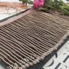 Franjas de renda com miçangas de milho douradas e prateadas com gotas d'água 11cm, acessórios para chapéu, acessórios para vestido e xale