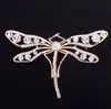 Nuevo Broche de Cisne de Cristal de Gama Alta Estilo Coreano Animal Simple Pin Creativo para Ropa Todo Fósforo Traje Aleación Broche