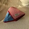 Presilha de Garra Triangular com Concha de Cetim Estilo Francês, Acessório de Cabelo Versátil de Alta Qualidade e Tendência para a Parte de Trás da Cabeça
