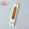 Venta al por mayor de fábrica velas de cumpleaños curvas chapadas en oro 6 velas doradas oro rosa oro champán sin humo para pastel de cumpleaños