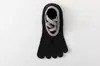 Calcetines de yoga para mujer, estampado de leopardo, diseño de cinco dedos, calcetines profesionales para Pilates, calcetines antideslizantes, calcetines para deportes de interior, con tiras y diseño de punta abierta
