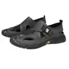 Zapatos de hombre transfronterizos, zapatos deportivos casuales antideslizantes para playa, sandalias de verano transfronterizas transpirables de moda para hombre, zapatos de malla perforada