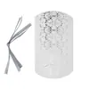 Caixa de Doces para Casamento com Hot Stamping Criativo Estilo Europeu Nova Caixa Almofada Embalagem Almofada Prata Quente Fabricante de Caixa Atacado