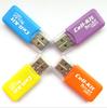 Lector de tarjetas multifunción, genial lector de tarjetas TF, teléfono móvil, tarjeta de memoria USB, garantía 2.0, lector de tarjetas de alta velocidad