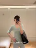 Tienda Insignia Shanghai Danong / Suéter de Punto con Cuello de Lana para Mujer para Otoño, Corte Ajustado, Capa Base, Top Elegante