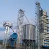 Acero Galvanizado para Granos Almacén Agrícola 500 Toneladas Maíz Trigo Arroz Planos Galvanizados Fondo Cónico Tanque de Almacenamiento Fondo Cónico Almacén Profesional de Granos Ventilación