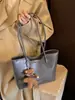 Bolsa Casual Simple de Gran Capacidad para el Trabajo al por Mayor para Mujer Nueva Moda Bolso Tote de Trabajo Versátil para el Hombro