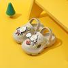 Zapatillas de verano para niños Ultraman, para niños y niñas, para interior y exterior, antideslizantes, con agujeros, sandalias de dibujos animados para niños