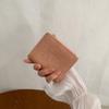 Billetera Ins de Moda para Mujer 2026 Nuevo Estilo Coreano Estudiante Retro Cartera Plegable Estilo Mori Cierre Artístico Billetera para Monedas