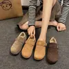 Zapatos planos retro tipo Birkenstock, modernos, forrados de felpa y con suela gruesa para mujer, nueva colección otoño/invierno 2026, diseño sin cordones con suelas suaves, perfectos para un look relajado