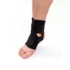 Tira ajustável para tornozeleira esportiva, suporte de tornozelo fixado por pressão para badminton, basquete, fitness, anti-torção, equipamento de proteção em estoque