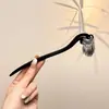 Pasador de Sándalo Negro para Mujer, Accesorio para el Cabello Fresco y Elegante, Pasador de Flor de Magnolia, Adorno para el Cabello Estilo Antiguo Qipao, Pasador Diario para Peinados Recogidos