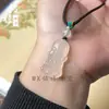 Atacado de Pingentes de Calcedônia Branca Buda e Guanyin de Alta Qualidade, Fecho Ruyi de Ágata, Pingentes de Jade Feijão da Sorte, Fornecimento ao Vivo