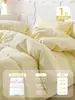 Juego de Sábanas Desechables Guxu, Funda de Edredón, Funda de Almohada, Funda de Colcha, Ropa de Cama Anti-Suciedad para Viajes de Hotel, Juego de Tres Piezas para Coche Cama de Tren