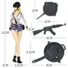 Decoração de Bolo Frango Trompete Sólido Modelo de Jogo Playerunknown's Battlegrounds Homens Frango Ornamento de Micro Paisagem para Bolo Masculino e Feminino