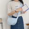 2026 Nova Bolsa de Bolinho Tendência Leve Pequena Bolsa Transversal Bolsa de Braço Ombro Único Bolsa de Nylon Bolsa Transversal de Celebridade da Internet para Mulheres