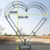 Nuevos Accesorios de Boda Estante de Arco de Hierro Forjado Decoración de Fondo Arco de Celosía de Flor de Cerezo Estante de Arco Redondo Flor Redonda Mai Taibo
