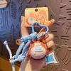 Llavero Original Lindo Erizo Gordo Cadena Lindo Lindo Muñeco de Resina Muñeco Hombres y Mujeres Colgante para Mochila Escolar Regalo