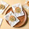 500 adesivos/rolo adesivo de vedação de papel kraft para panificação artesanal adesivo de agradecimento para presente adesivo de decoração de feriado