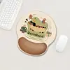 SUYA Dachshund Mouse Pad de Pulso Antiderrapante para Escritório Casa Laptop Pulso Silicone Pad de Pulso Feminino