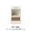 Caja de Joyería de Cuero PU de Ángulo Recto con Etiqueta Dorada Caja para Anillos Colgantes Collares Joyería Pulsera Pulsera Almacenamiento Caja de Embalaje para Joyería