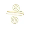Amazon Europeo y Americano Transfronterizo Simple Hueco Multicapa Cruz Moda Geométrica Personalizada Pulsera de Brazo Abierta Ajustable